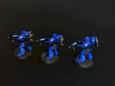 Primaris Hellblasters by Gachi_paints