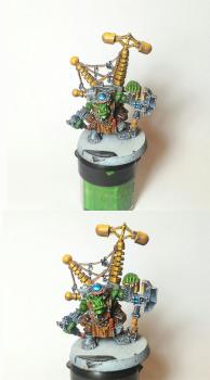 Big Mek with Kustom Force Field Generator by manny müller