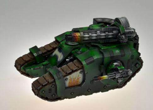 Forge World Legion Sicaran Punisher Assault Tank by JakobMiniatures