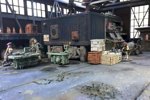 Junktown Hangar in Settlement Mode I by Clanmac