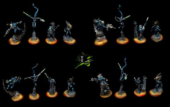 Officio Assassinorum Team by CroWarGamePainting