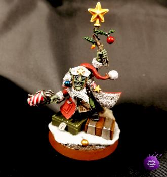 Da Red Gobbo by Lucky Monster Painting