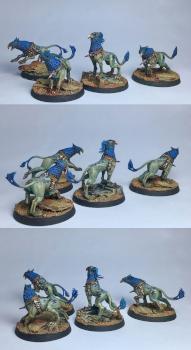 gryph-hounds age of sigmar by svarogminiatures