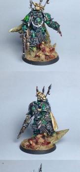 Chaos Space Marines Terminator Lord. warhammer 40k by svarogminiatures