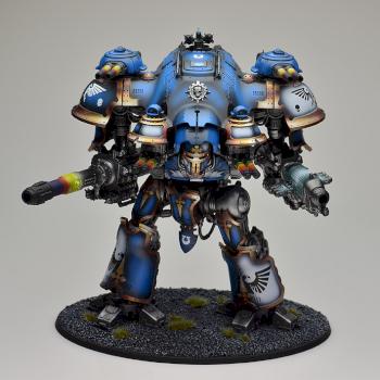 Imperial Knight Ultra Marines Castelan by propainted