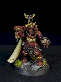 Blood Angels Primaris Captain in Gravis Armour by George1