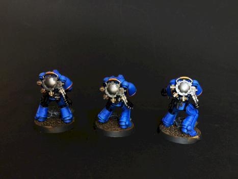 Primaris Hellblasters by Gachi_paints