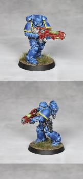 Ultramarines Hellblaster by El Guardian