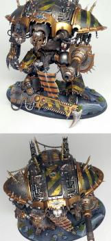 Warhammer 40k Iron Warriors Chaos Knight Desecrator Fully Magnetised by Jambot