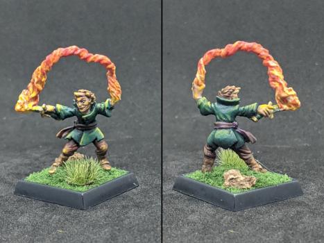Corim the Kestrel, Gnome Wizard by CocoRohan