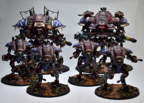Chaos Knights Army by JakobMiniatures
