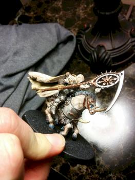 Chaos Sorcerer Lord on Steed by Wardaddy