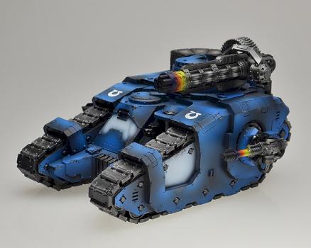 Sicaran Punisher Assault Tank Ultramarines by propainted