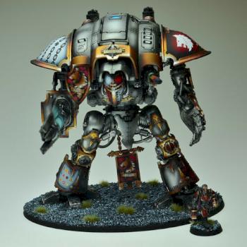 Imperial Knight Preceptor Canis Rex by JakobMiniatures