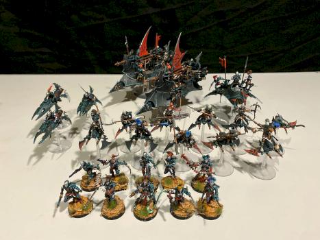 dark Eldar army by walles-ru