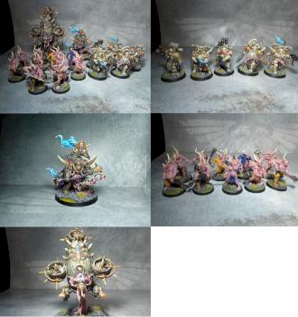 Death Guard army from Know No Fear box by epoepo