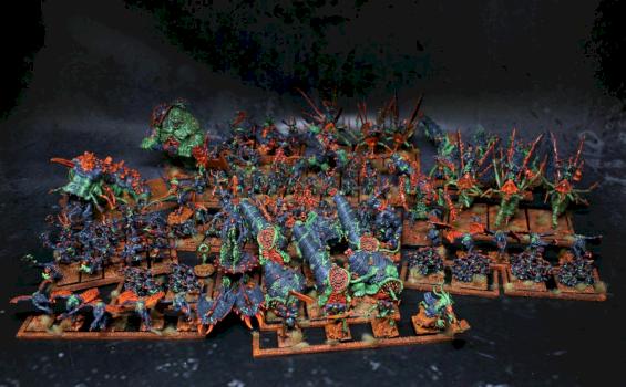 Nurgle Demons Army by Czopsquad
