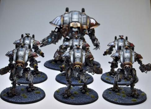Chaos Knights Army by JakobMiniatures