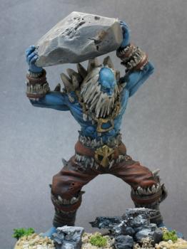 Dungeon Miniatures 3d Male Frost Giant 100mm by superbug983