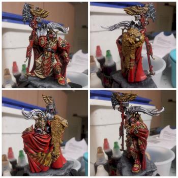 Custodes Shield Captain by psycofrk