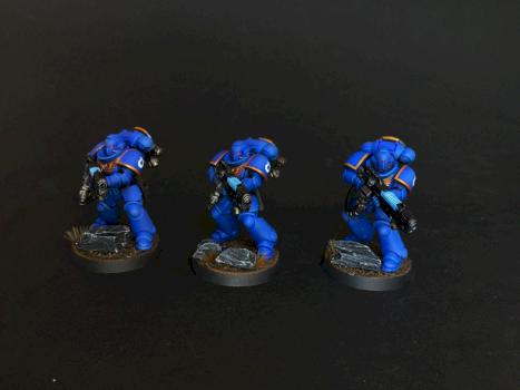 Primaris Hellblasters by Gachi_paints