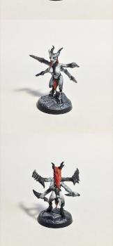 Daemonette of Slaanesh by Kamgalus