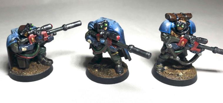 Space Marine Sniper Scout by Rooroo