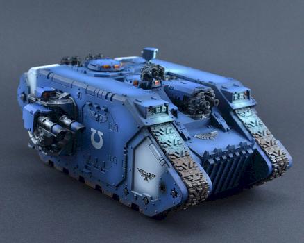 Land Raider Ultramarines by propainted