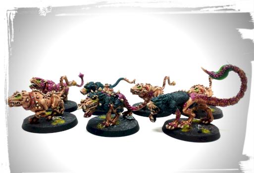 Chaos Warhounds by Paintlicker Studios
