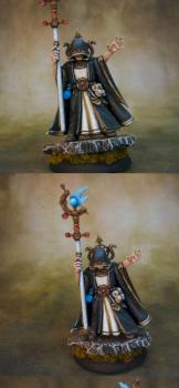 empire wizard / mage conversion by Theminiaturepainter