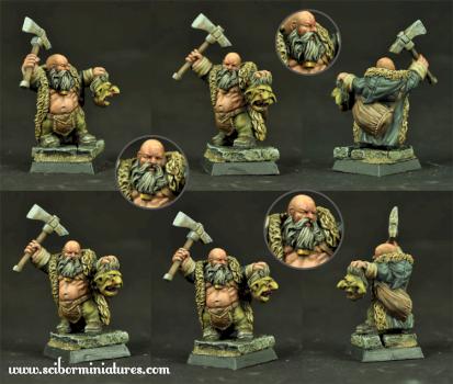 Dwarf Miner by Scibor