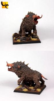 Beastmen Razorgor by UnlimitedColours
