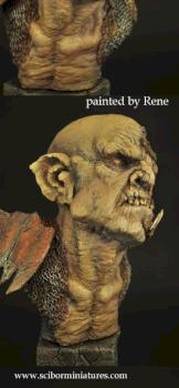 Ork Warrior BUST by rene