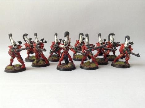 Eldar Dire Avengers by Krymus