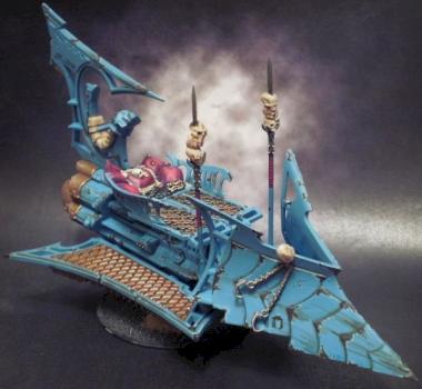 Dark Eldar raider by Achosyte