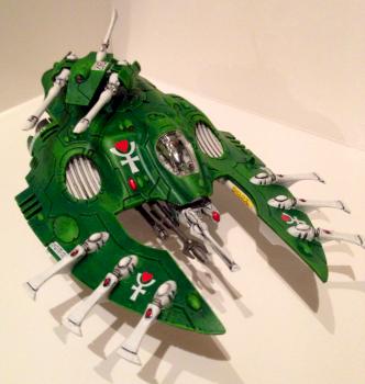 Biel-Tan Eldar Wave Serpent by Superfly29