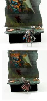 Inquisitor Coteaz - Fallen Temple diorama by Zoo Art Studio