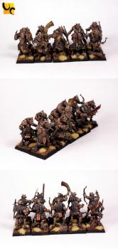 Beastmen Ungor Herd by UnlimitedColours