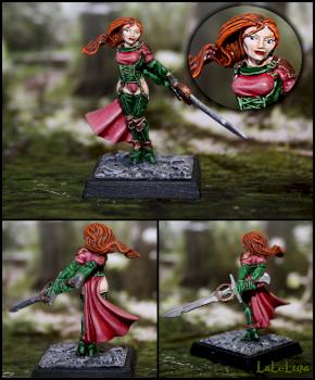 Female Warrior by LaLeLura