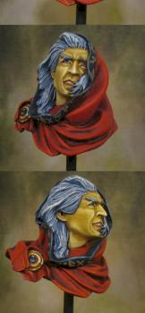raistlin majere bust by Theminiaturepainter