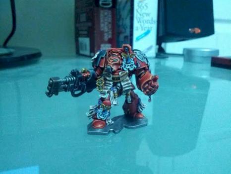 Space Hulk Terminator Brother Zael by frankencowx