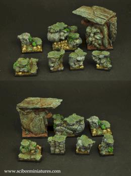 Dwarven Ruins square bases set by rene