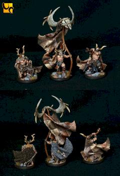 Mawdred of Carn Dhu, Hedroc of Carn Maen, Canan of Carn Maen by UnlimitedColours