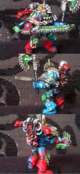 Alpha Legion Renegade Berserker Champion (Finished) by ChaosRampage