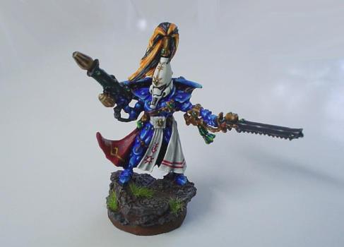 Eldar Autarch by Zuzu