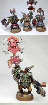 Ork Nobz by saltpappa