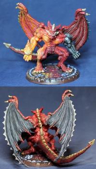 Argamon, Pit Fiend by Foxiferous