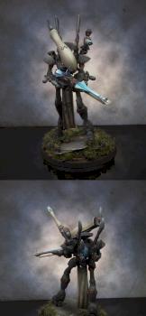 Eldar Wraithlord by Razyel