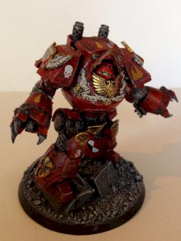 Blood Angels. Contemptor Dreadnought by Superfly29