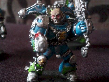 Alpha Legion Khorne Berserker Champion by ChaosRampage